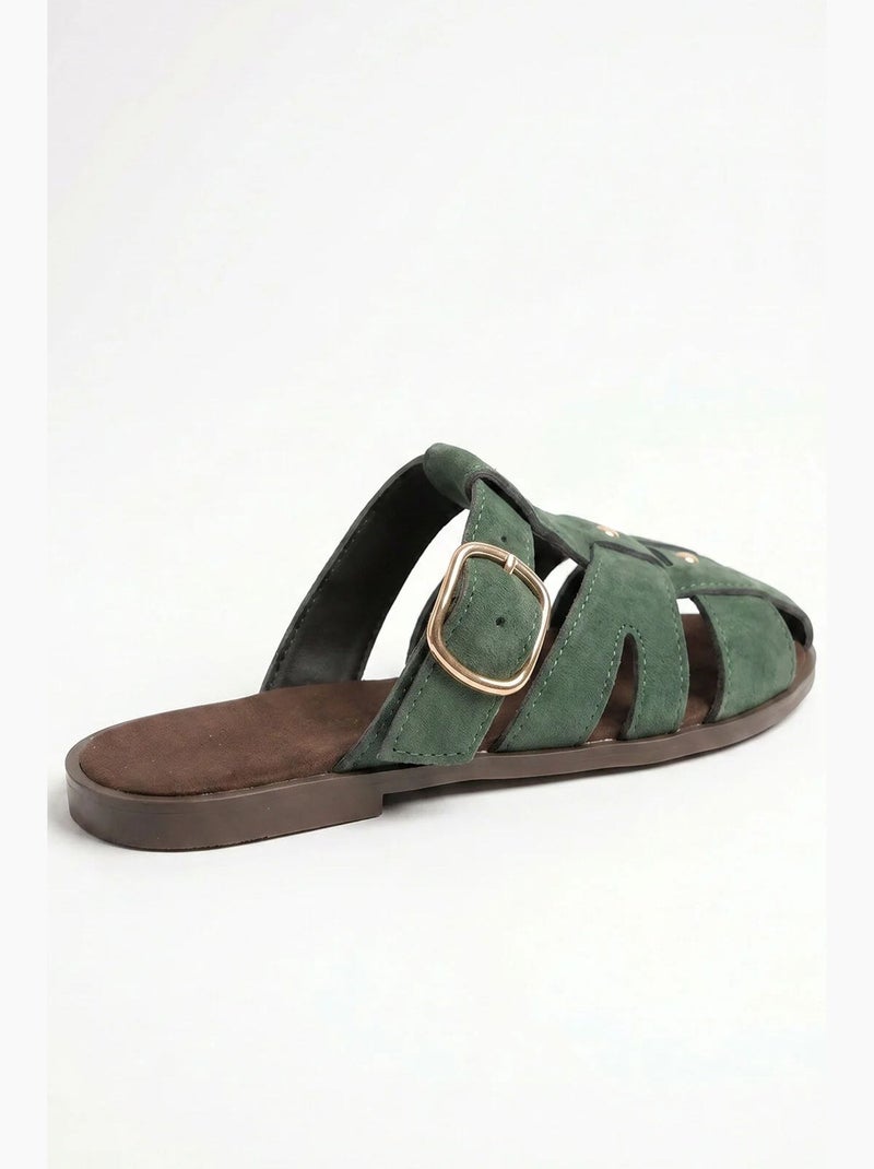 Chaussons femme lucci Vert foncé - Kiabi