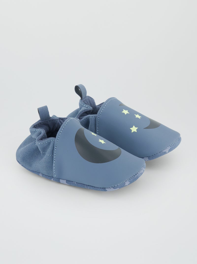 Chaussons fermés Bleu - Kiabi