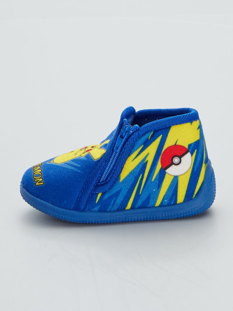 Chaussons fermés 'Pokémon' Bleu - Kiabi