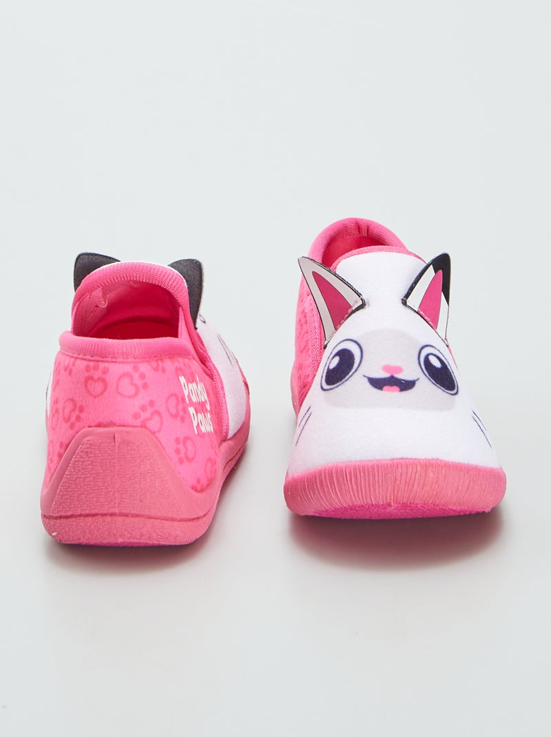 Chaussons 'Gabby et la maison magique' Blanc/rose - Kiabi
