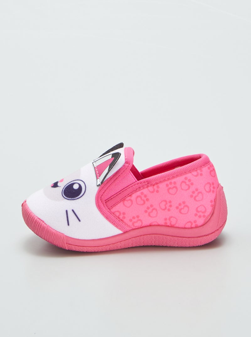 Chaussons 'Gabby et la maison magique' Blanc/rose - Kiabi