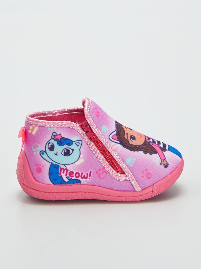 Chaussons 'Gabby et la maison magique' Rose - Kiabi