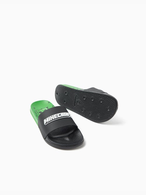 Chaussons glissants 'Minecraft', MO Fashion - Kiabi Chaussons glissants 'Minecraft', MO Fashion - Kiabi