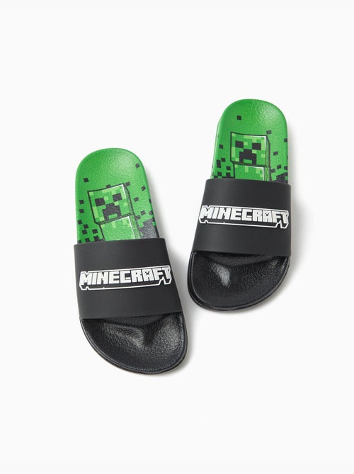 Chaussons glissants 'Minecraft', MO Fashion - Kiabi Chaussons glissants 'Minecraft', MO Fashion - Kiabi