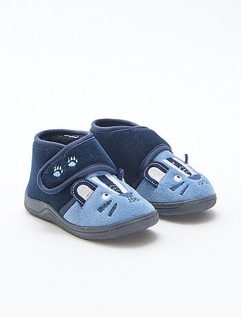 Chaussons hauts animés à scratch