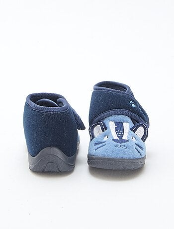 Chaussons hauts animés à scratch