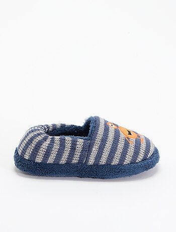 Chaussons intérieurs fourrés