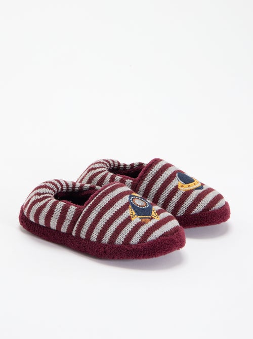 Chaussons intérieurs fourrés - Kiabi