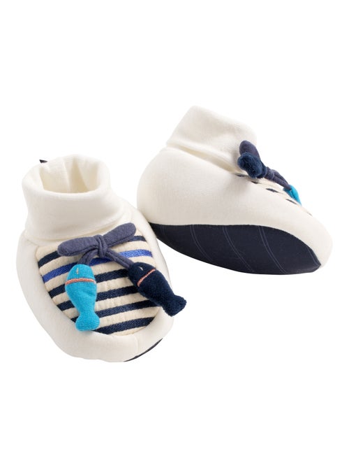Chaussons marinière poissons - sauthon - Kiabi Chaussons marinière poissons - sauthon - Kiabi