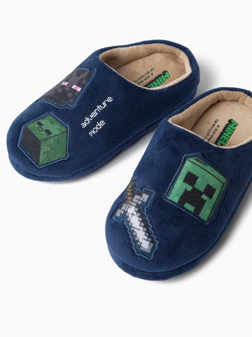 Chaussons 'minecraft', mo fashion - Kiabi