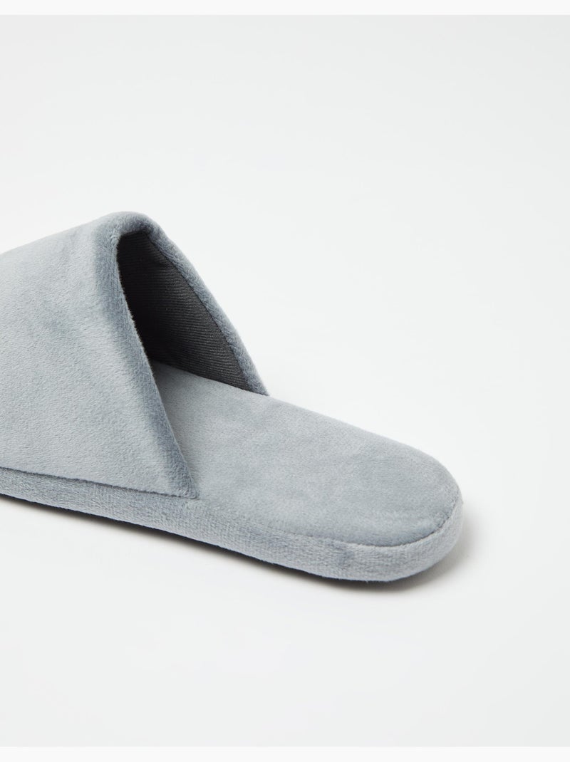 Chaussons, mo fashion Gris - Kiabi