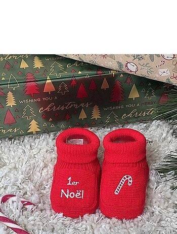 Chaussons Mon premier Noël