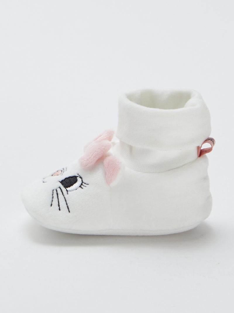 Chaussons montants 'Disney' Blanc - Kiabi
