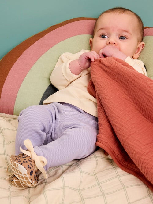 Chaussons motricité 1 'se retourner' - Kitchoun - Kiabi