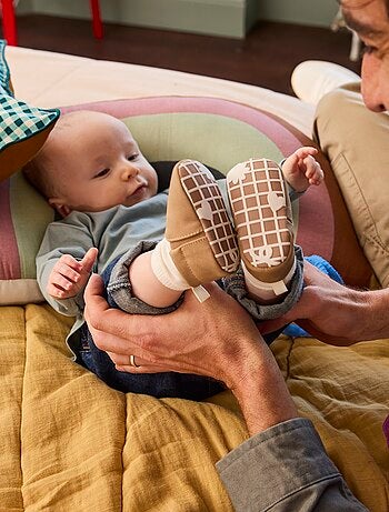 Chaussons motricité 1 'se retourner' - Kitchoun