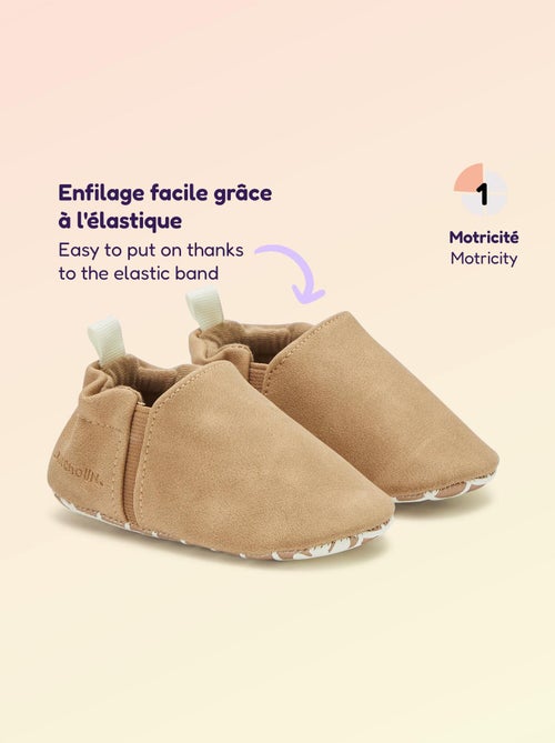 Chaussons motricité 1 'se retourner' - Kitchoun - Kiabi