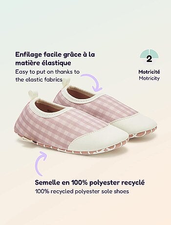Chaussons motricité 2 '4 pattes' - Kitchoun