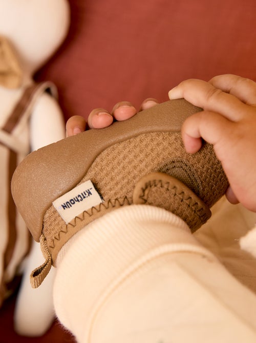 Chaussons motricité 3 '1ers pas' - Kitchoun - Kiabi