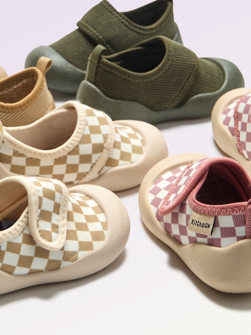 Chaussons motricité 3 '1ers pas' - Kitchoun - Kiabi
