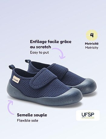 Chaussons motricité 4 'marcher' - Kitchoun