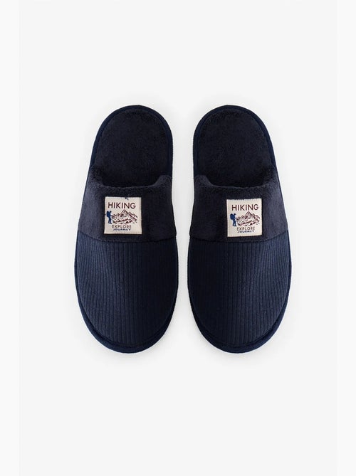 Chaussons mountain homme penti - Kiabi