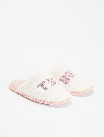 Chaussons mules
