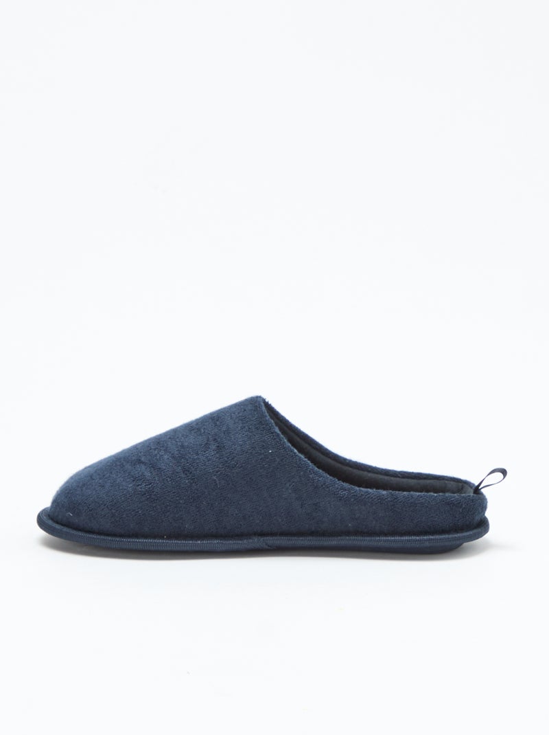 Chaussons mules Bleu - Kiabi