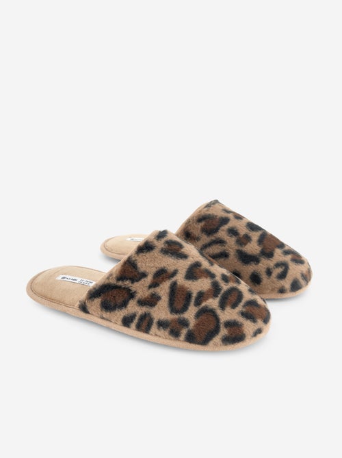 Chaussons mules fourrés - Kiabi Chaussons mules fourrés - Kiabi
