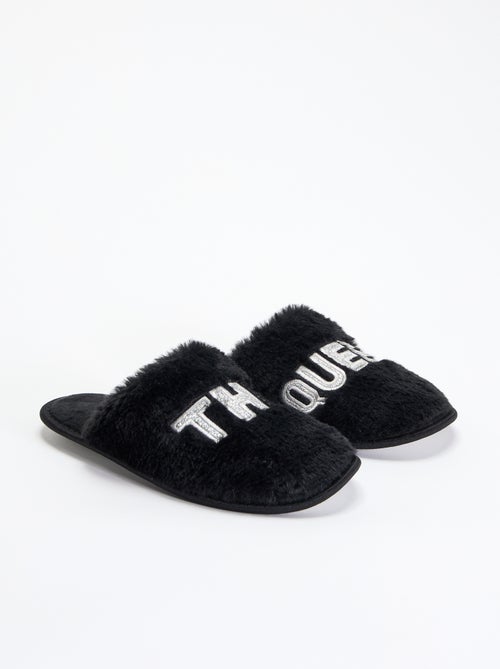 Chaussons mules - Kiabi Chaussons mules - Kiabi