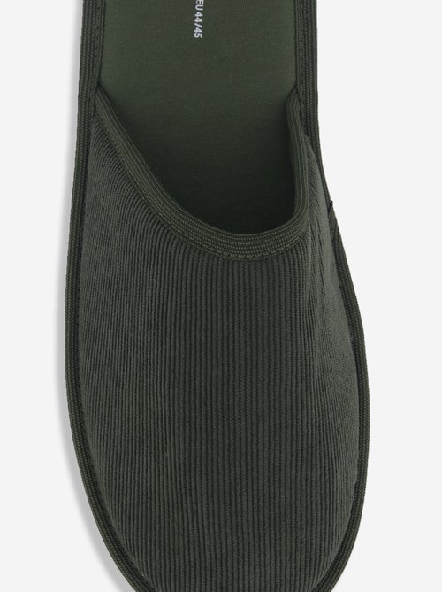 Chaussons mules unis - Kiabi