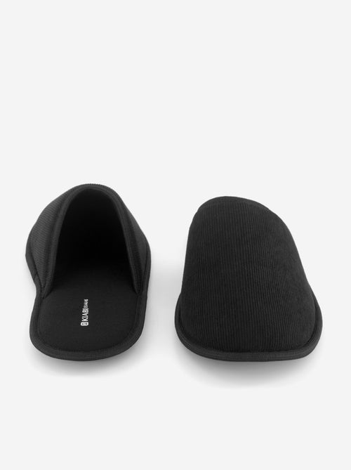 Chaussons mules unis - Kiabi