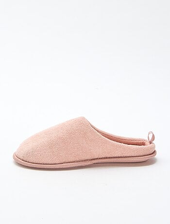 Chaussons mules unis