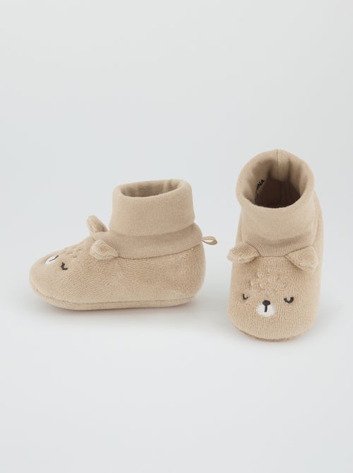 Chaussons 'Ours' - Kiabi