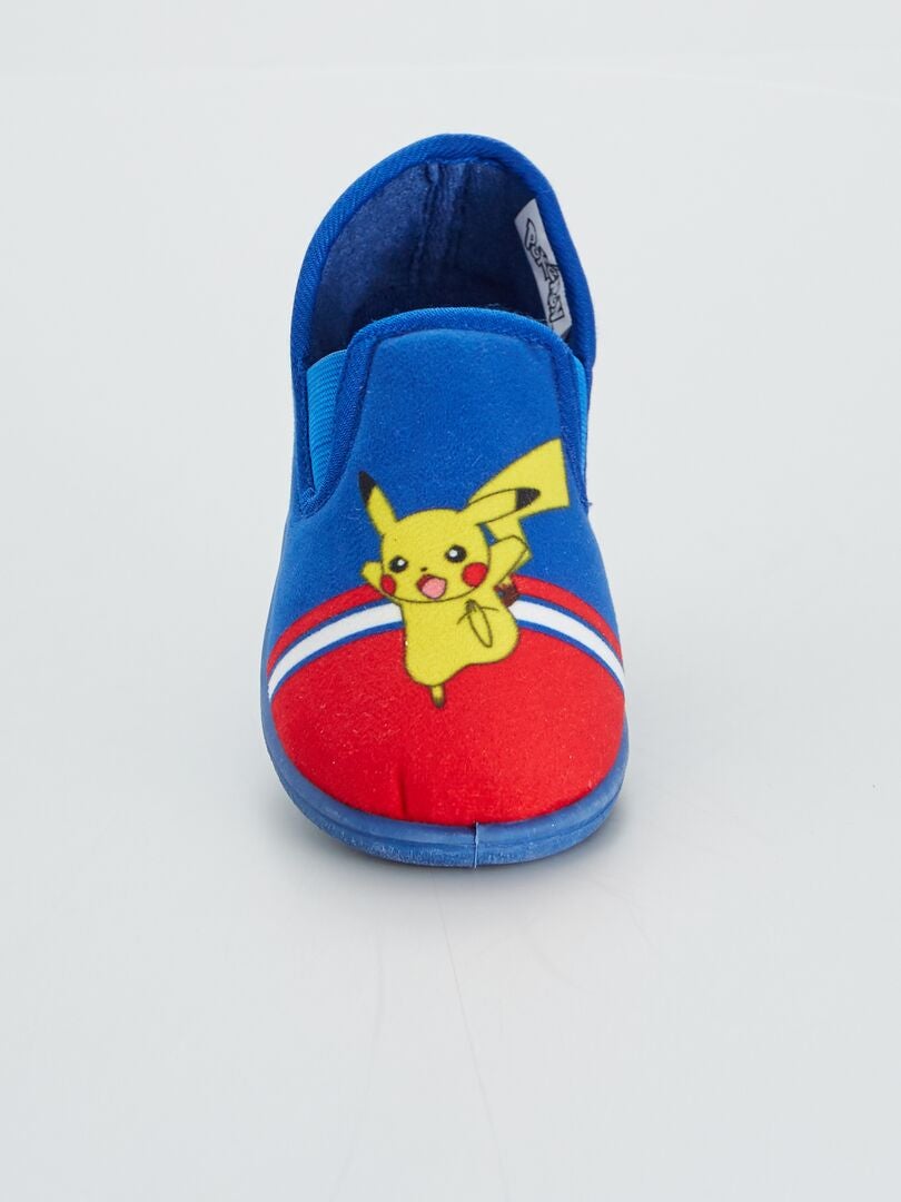 Chaussons 'Pikachu' 'Pokémon' bleu - Kiabi