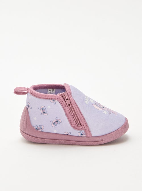Chaussons zippés 'Angel' 'Stitch' - Kiabi