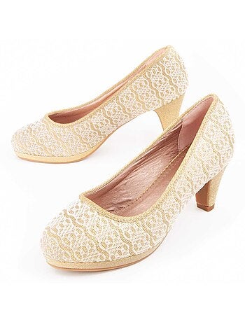 Chaussure à Talons Hauts Matériau Synthétique Montevita