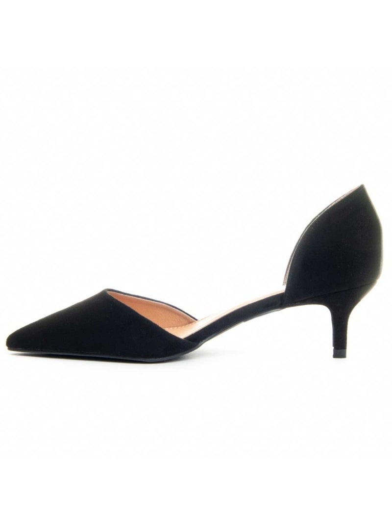 Chaussure à Talons Hauts Matériau Synthétique Montevita Noir - Kiabi