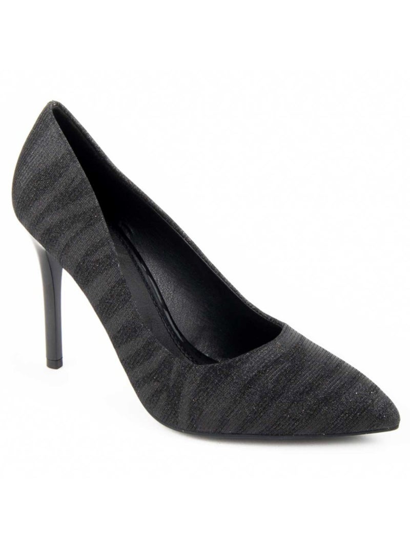 Chaussure à Talons Hauts Matériau Synthétique Montevita Noir - Kiabi
