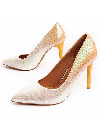 Chaussure à talons hauts matériel synthétique montevita