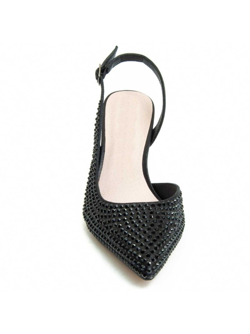Chaussure à Talons Hauts Matériel Synthétique Montevita Noir - Kiabi