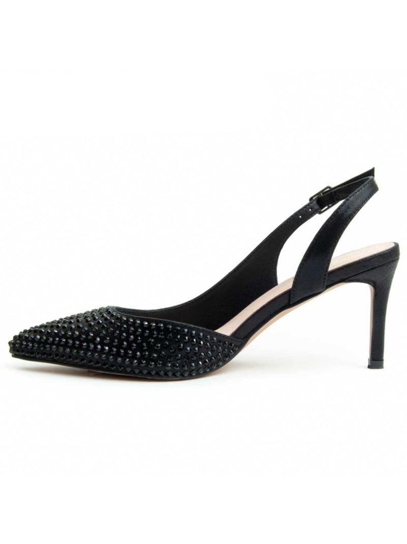 Chaussure à Talons Hauts Matériel Synthétique Montevita Noir - Kiabi