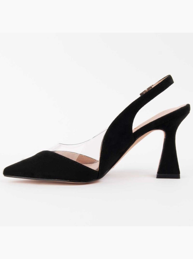 Chaussure à Talons Hauts Matériel Synthétique Montevita Noir - Kiabi