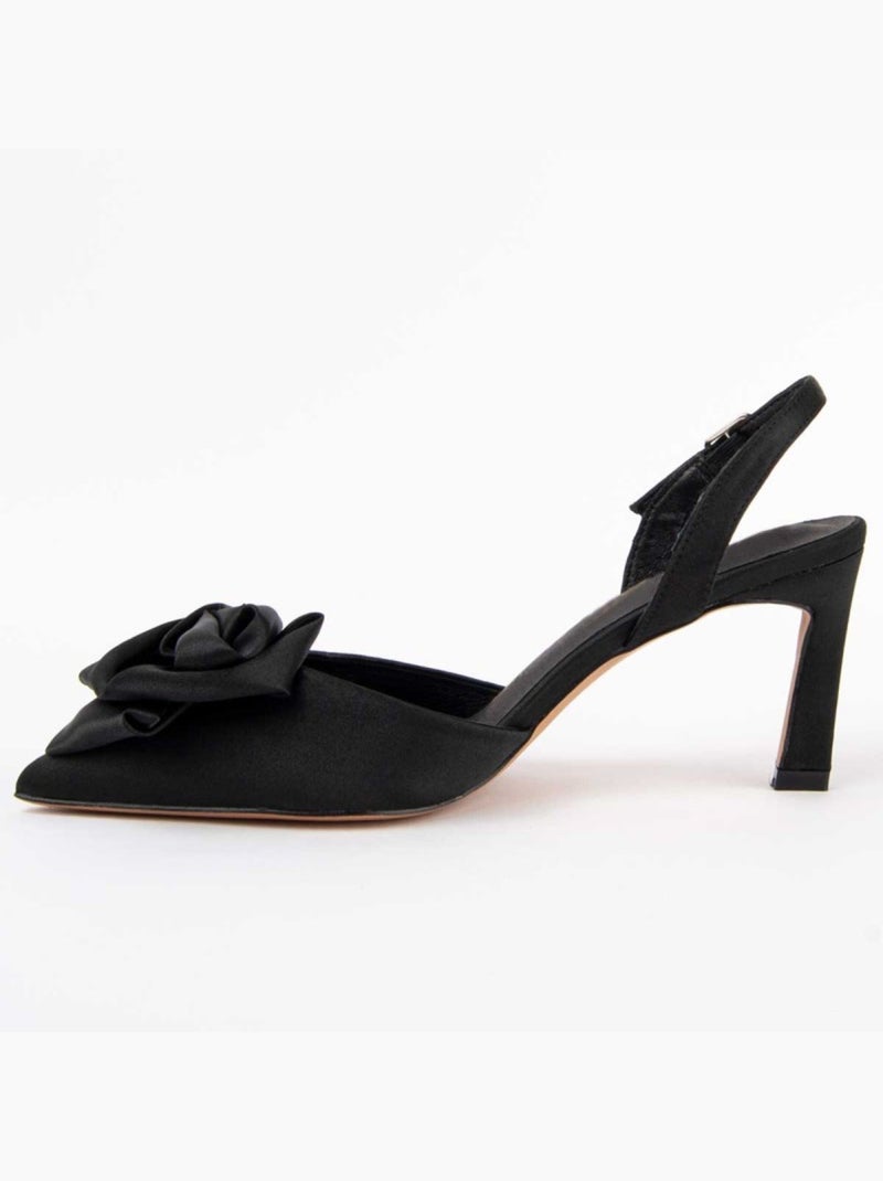 Chaussure à Talons Hauts Matériel Synthétique Montevita Noir - Kiabi