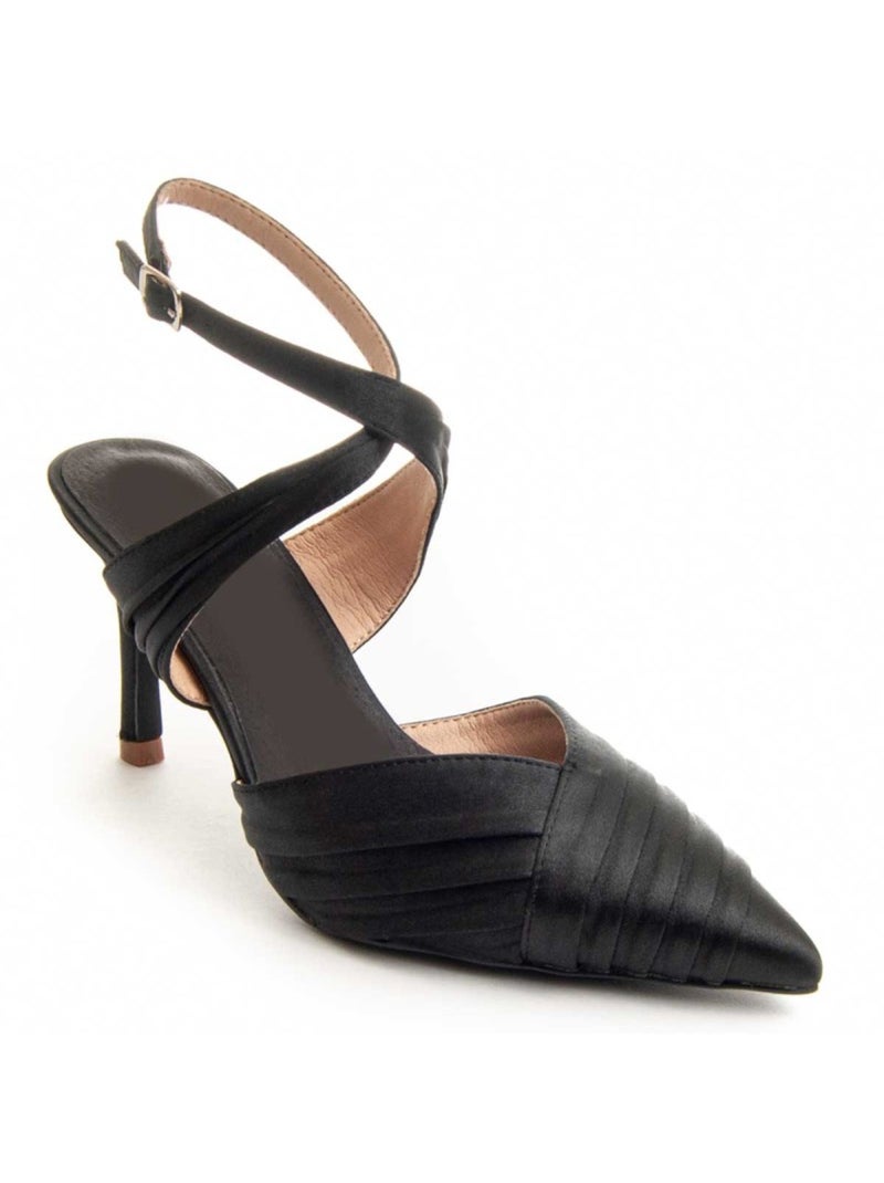 Chaussure à Talons Hauts Matériel Synthétique Montevita Noir - Kiabi