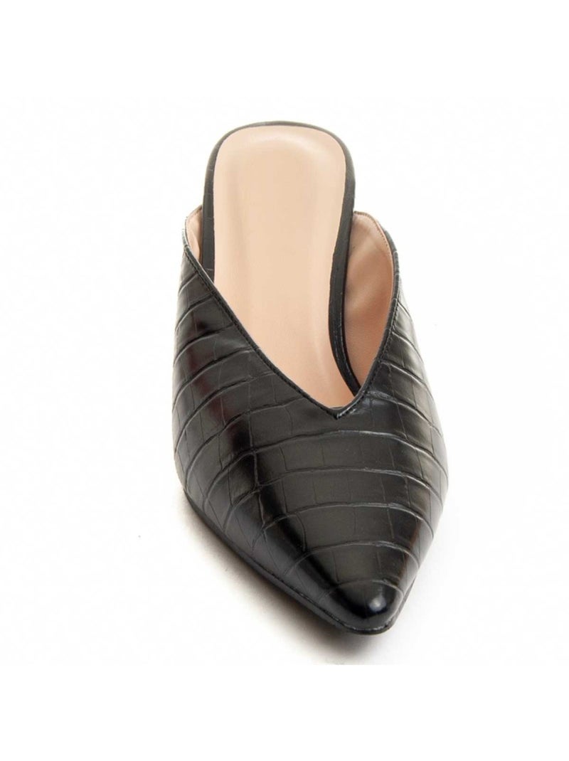 Chaussure à Talons Hauts Matériel Synthétique Montevita Noir - Kiabi
