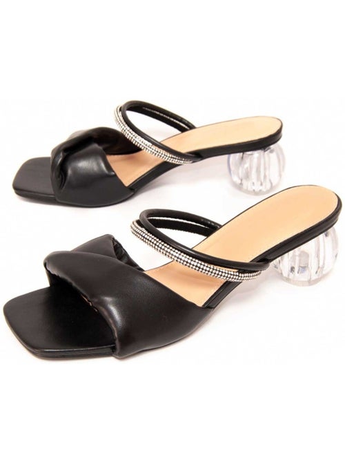 Chaussure à Talons Hauts Matériel Synthétique Montevita - Kiabi