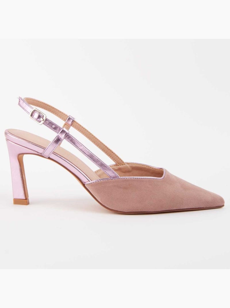 Chaussure à Talons Hauts Matériel Synthétique Montevita Rose - Kiabi