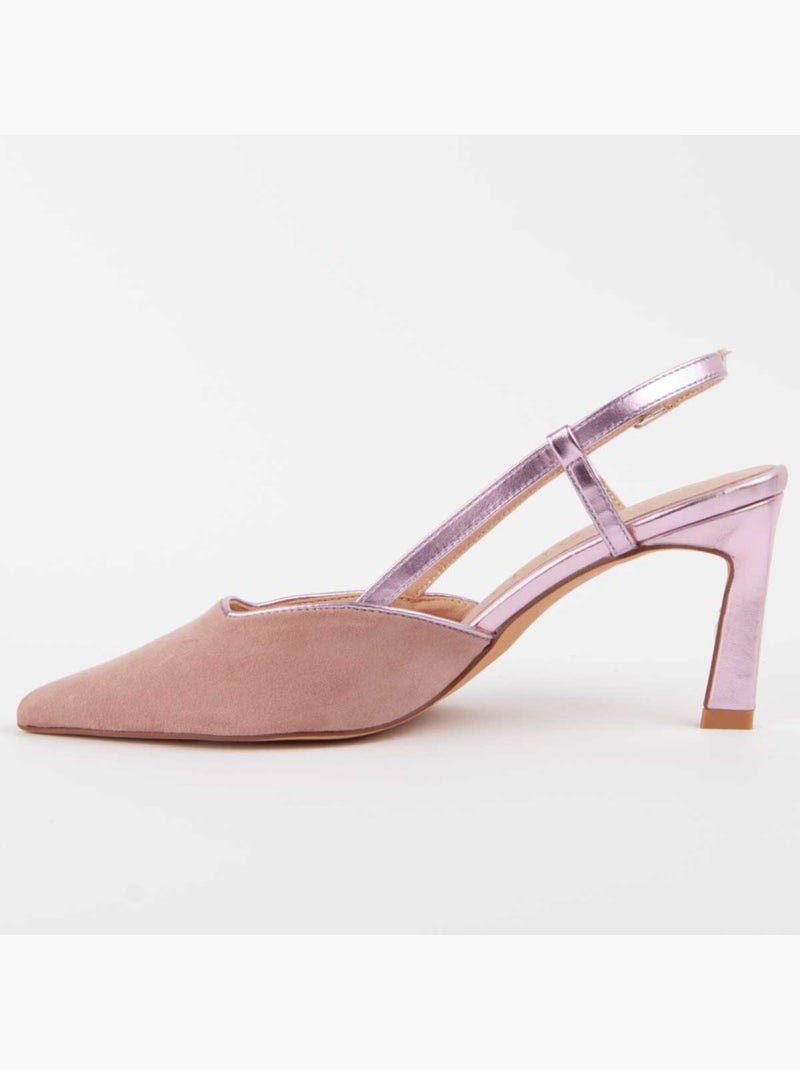 Chaussure à Talons Hauts Matériel Synthétique Montevita Rose - Kiabi