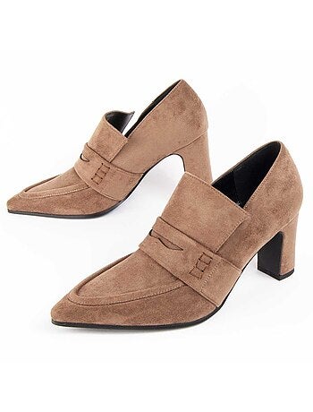 Chaussure à Talons Hauts Matière Synthétique Et Textile Montevita