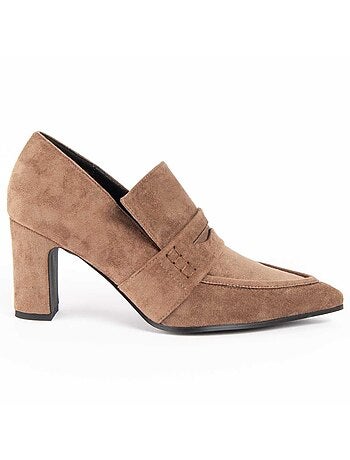 Chaussure à Talons Hauts Matière Synthétique Et Textile Montevita
